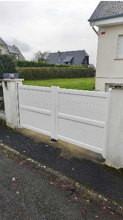 Entreprise spécialisée en pose de portails aluminium motorisés à Saint-Martin-du-Manoir