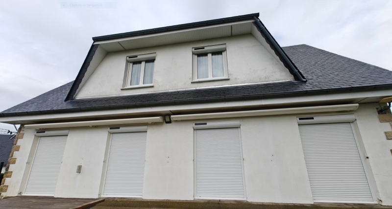 Installation volets roulants aluminium motorisation solaire Somfy Sunio