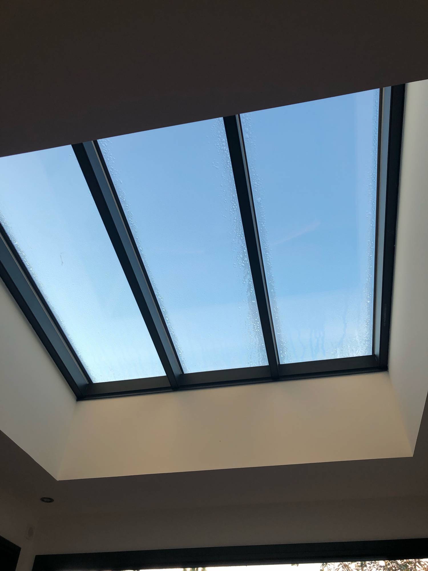 Verrière aluminium monopente Le Havre