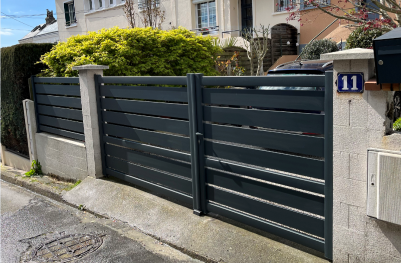 Faire poser un portail en aluminium sur le Havre