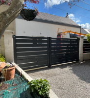 Notre zone d'activité pour ce service Portail coulissant motorisé en aluminium prix